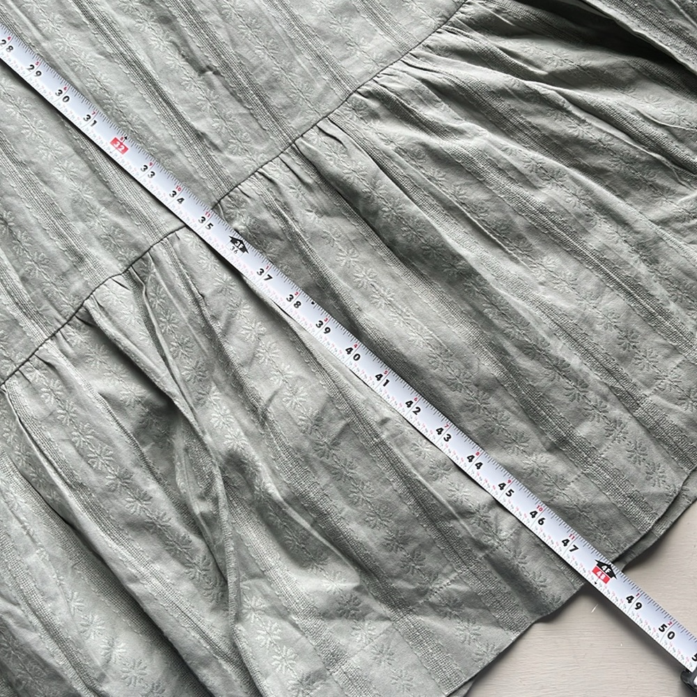 LAUDE the Label Frida Midi Dress in Azure Broderie size S/M NWOT - Picture 10 of 12